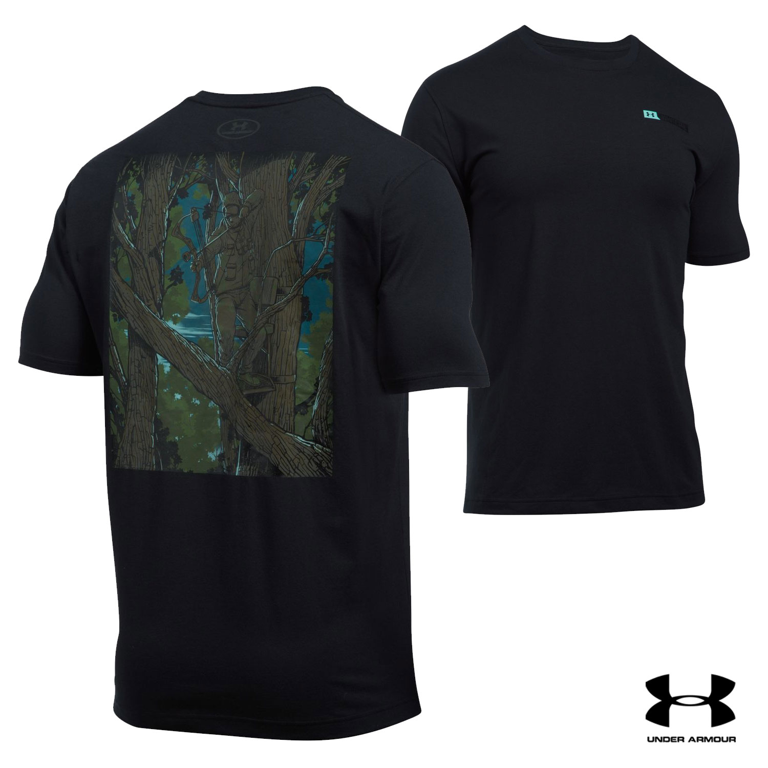 under armour hunting tee shirts