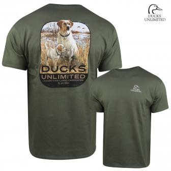 Ducks Unlimited Pride & Joy T-Shirt (L)- Military Green