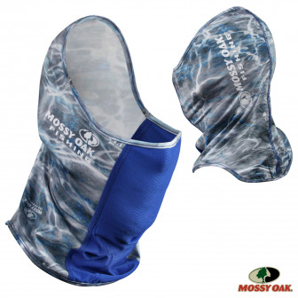 Mossy Oak Fishing Buff- Aqua Steelhead