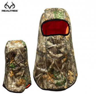 Realtree Reversible Face Mask- RTX/Blaze