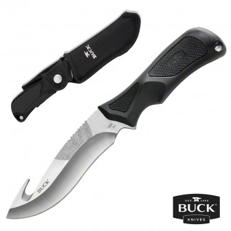 Buck ErgoHunter Knife w/Guthook & Nylon Sheath