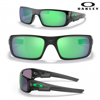 Oakley Crankshaft Sunglasses- Black Ink/Jade Iridium