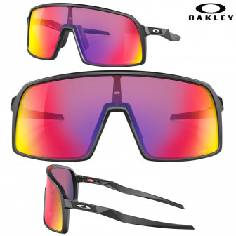 Oakley Sutro Sunglasses- Matte Black/Prizm Road