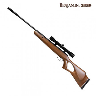 Benjamin Titan Nitro Piston (.22 cal) Air Rifle Combo- Hardwood- Refurb