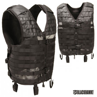 Blackhawk Cutaway Omega Tactical Molle Vest- Black