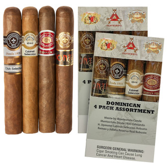 Premium Top Brand 8-Cigar Dominican Collection (2/4's)