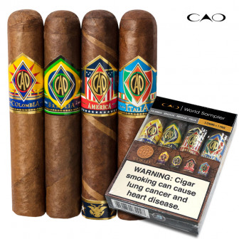 CAO World Sampler - Box of 4