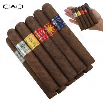 CAO Flavours Family 10-Cigar Sampler [2/5's]