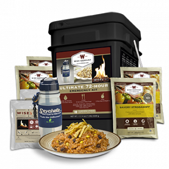 Wise Food Co. Ultimate Bucket 72-Hr Kit