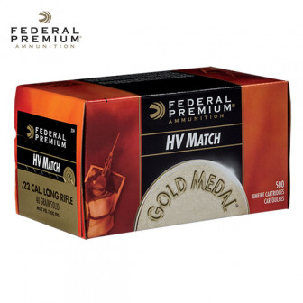 Federal Premium Ammuntion 22LR 40 gr. LRN (Box/500)