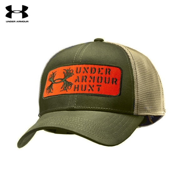 under armour antler patch cap