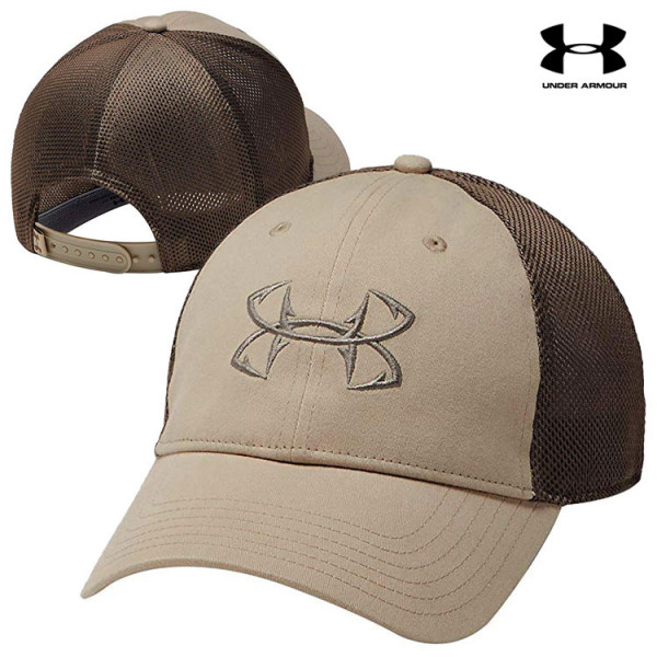 Under Armour Washed Fish Mesh Back Cap