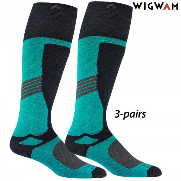 3 Pairs Wigwam Merino Altitude Socks (L) | Field Supply