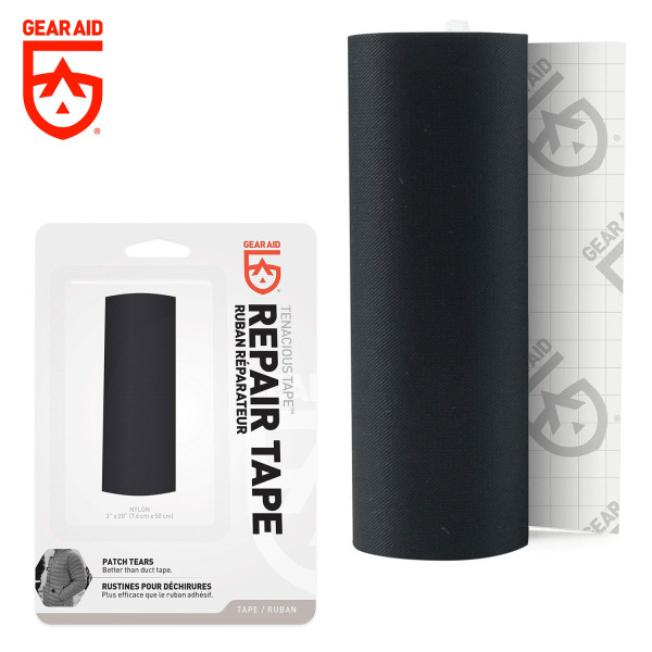 GearAid Tenacious Tape Repair Tape, Black
