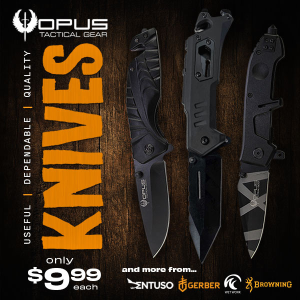 The Ultimate Knife: $9.99 Opus Knives