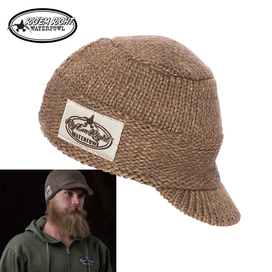 Rig'em Right Heavyweight Billed Knit Beanie Field Supply