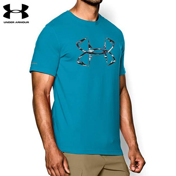 Under Armour Fish Hook Logo T-Shirt (S)- Deceit