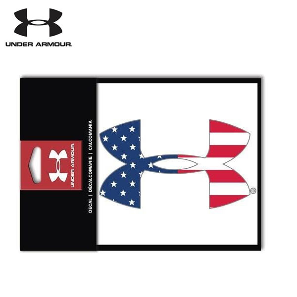 under armour fishing decal