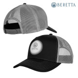 Beretta BXP 112 Meshback Trucker Cap- Black/Gray
