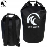 Wet Work Infinite WP Dry Bag 20L w/Straps- Black