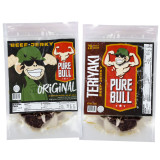 2-PACK: Pure Bull CP Beef Jerky Sampler (5oz Total: 2x2.5 oz)- Original & Teriyaki