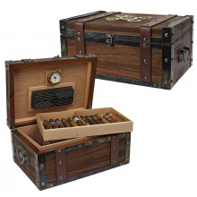 Steampunk 100-ct Trunk Humidor