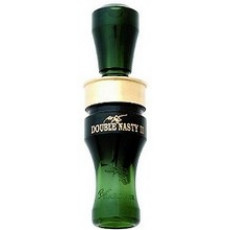 Buck Gardner Dbl Nasty Double Reed Poly Duck Call - Camo Green