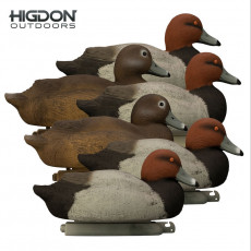 Higdon Battleship Foam-Filled Red Head Decoys (6-Pack)