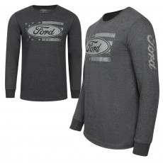Staghorn Creek Ford Salute Crew - Charcoal Heather