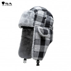 Soul of Adventure Lumberjack Trapper Hat- Grey