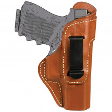 Blackhawk Leather ISP Holster w/Clip Sprg XDS 3.3" RH- Brown