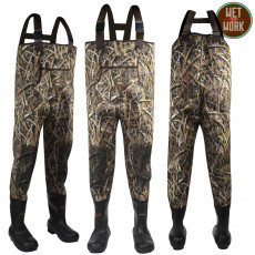 Wet Work 5mm 1800g Waders - MO Shadow Grass Blades