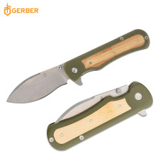 Gerber Confidant Folding Knife- OD/Bamboo