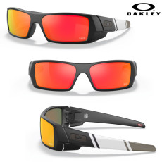 Oakley Gascan Tampa Bay Buccaneers 2021 Sunglasses- Matte Black/Prizm Ruby
