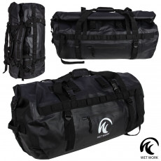 Wet Work Ultimate 60L WP Marine Duffel- Black