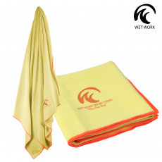 Wet Work Dew Rag Microfiber Towel Sport (40"x20")- Neon Yellow