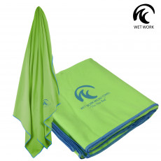 Wet Work Dew Rag Microfiber Towel XL (60"x36")- Neon Green