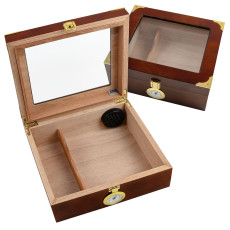 British Campaign Macintosh Oak 40-ct Humidor