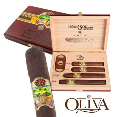 Oliva Master Blends III Sampler w/Cutter BX/4