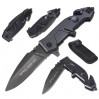 Spec-Ops 9.25" K2 Tactical Knife Gunmetal (4" Blade, Folding)